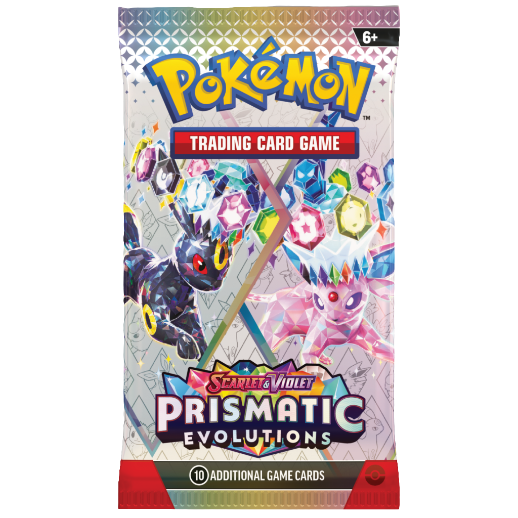 Prismatic Evolutions - Booster Pack – POP'S TOYVERSE